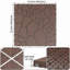Carreaux de patio en pierre de 12 po à texture de pierre, carreaux de terrasse à emboîtement de module de bricolage, carreaux de cour faciles et rapides à installer pour le porche, le balcon de la cour, 44 pièces-130196983