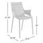 Chaise avec accoudoirs empilable Ibiza-64808316