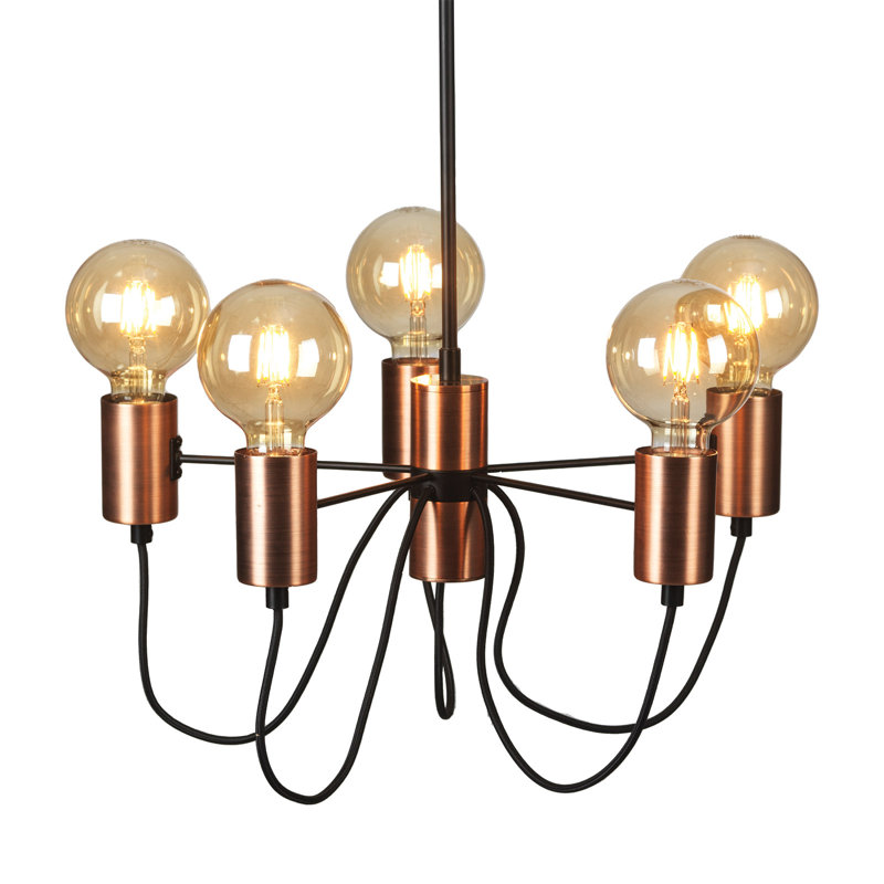 5 - Light Matte Black Pendant