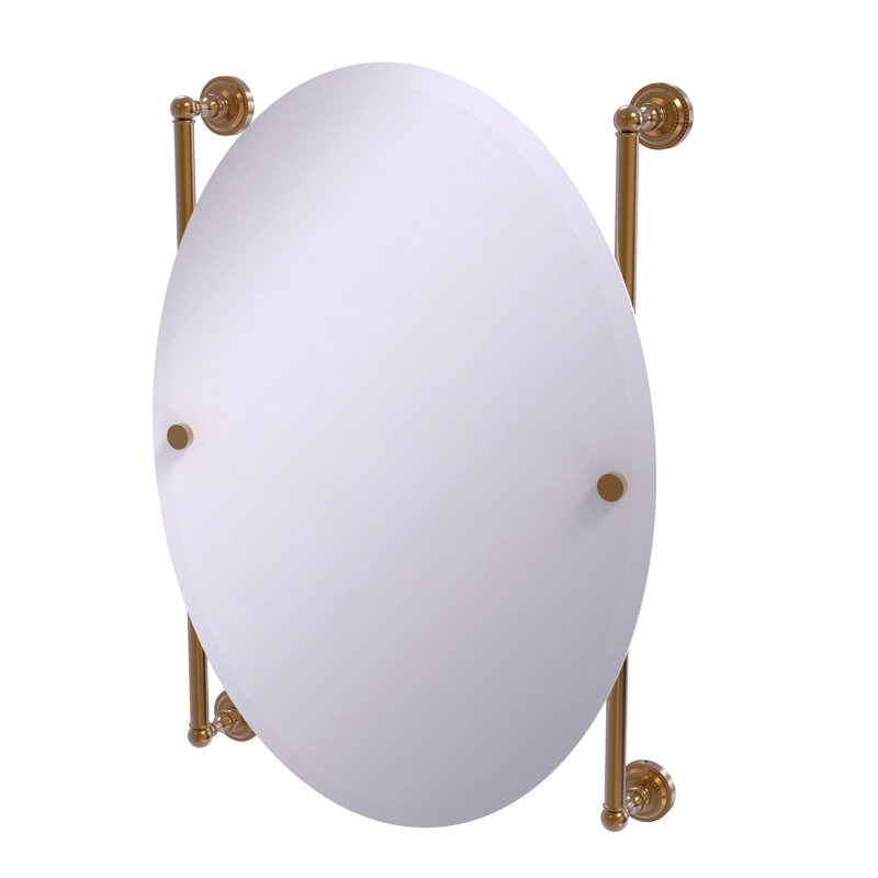 Marchmont Wall Mirror, Brushed Bronze