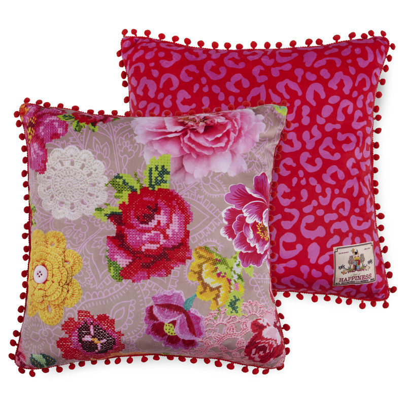 Woodstock Floral Square Cushion