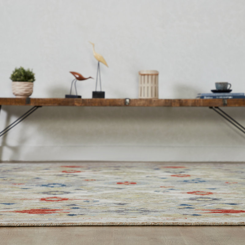 Vittoriana Sand Multi Wool Hand Crafted Area Rug, Rectangle 12' x 15'