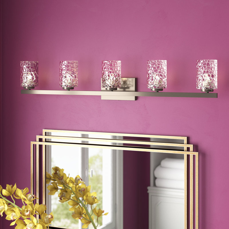 Applique murale à intensité variable Shutesbury, Teinture nickel, H 7,7 po x l 5,5 po x P 7,5 po, Une lumière
