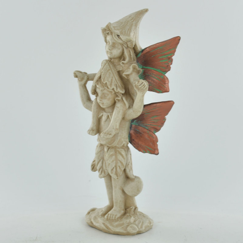 Ron Fairies Weather Resistant Resin Garden Statue