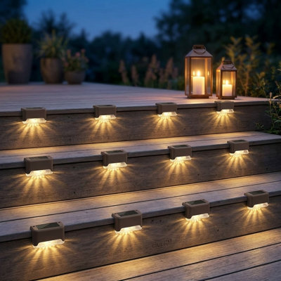 Natural Solar Powered Deck Light