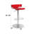 Kail Swivel Adjustable Height Counter Stool with Metal Frame-1529138711