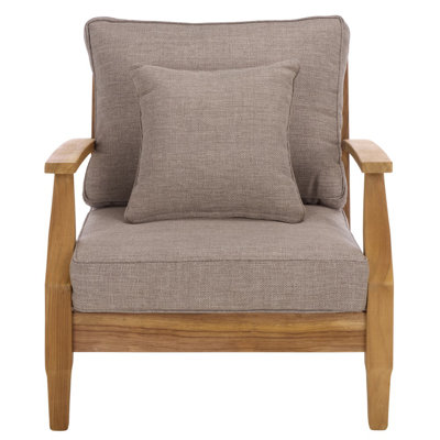 Clairmont Teakwood Patio Armchair by Birch Lane