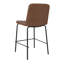 Anaysia Upholstered Counter Stool with Metal Frame-61573584