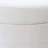 19" Stirling Cream Velvet Storage Stool