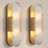 Zaheda Dimmable LED solid brass Wall Mounted Sconce with Alabaster Shade-741317692-743263279