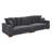 Catasha 116'' Corduroy Sofa-620777765