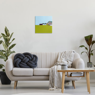 «Spring Morning Farm Land Canvas», conception par Ruth LaGue