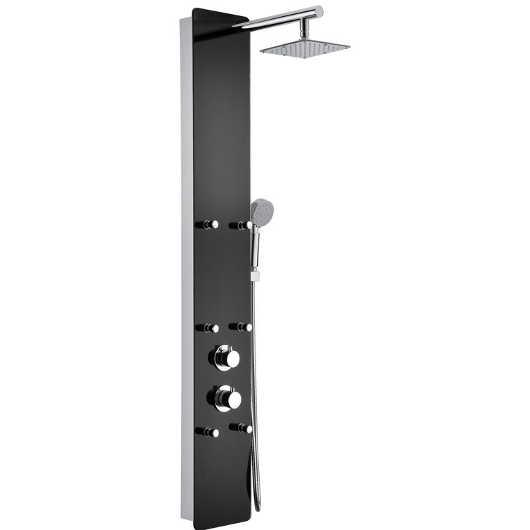 Melody 59" Shower Panel with Adjustable Shower Head