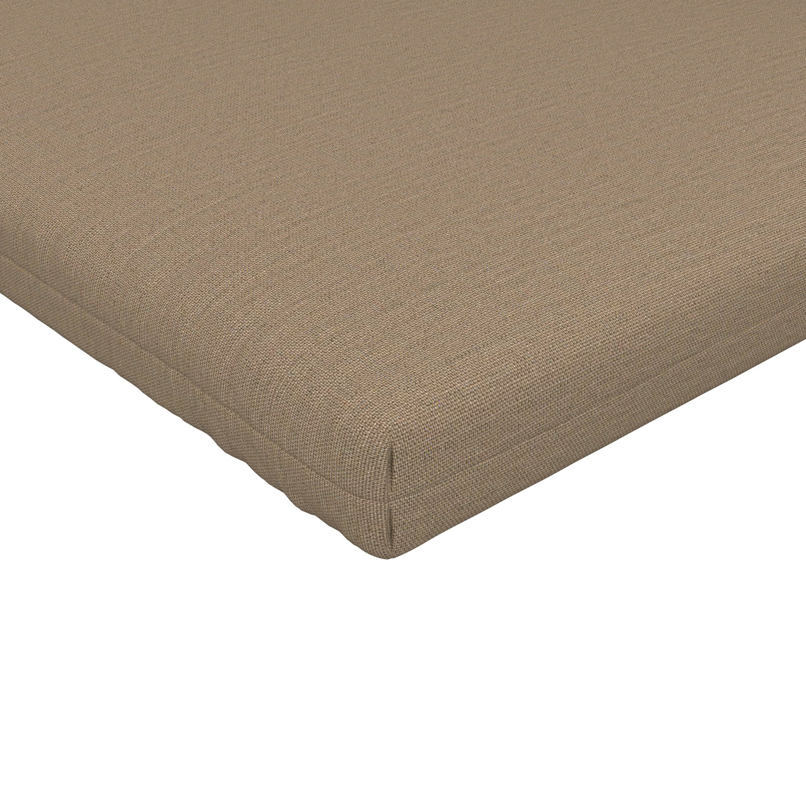 Lani Sunbrella® Seat and Back Cushion, 21" W x 78" D, Sunbrella Play Camel