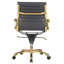 Chaise de bureau en cuir Lonty-310102824-310102838