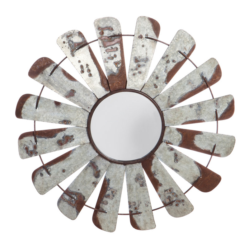 Metal Flat Wall Mirror
