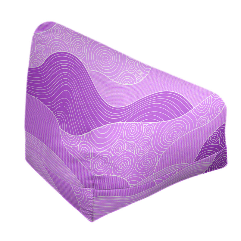 Grande housse de sac en mélange de polyester Hand, Pas de bourre, Mélange de polyester violet, H 120 po x l 2 po x P 60 po