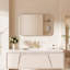 Cozy Design Tempered Glass Framed Wall-Mounted Bathroom Vanity Mirror-102799374-102799386-102799396