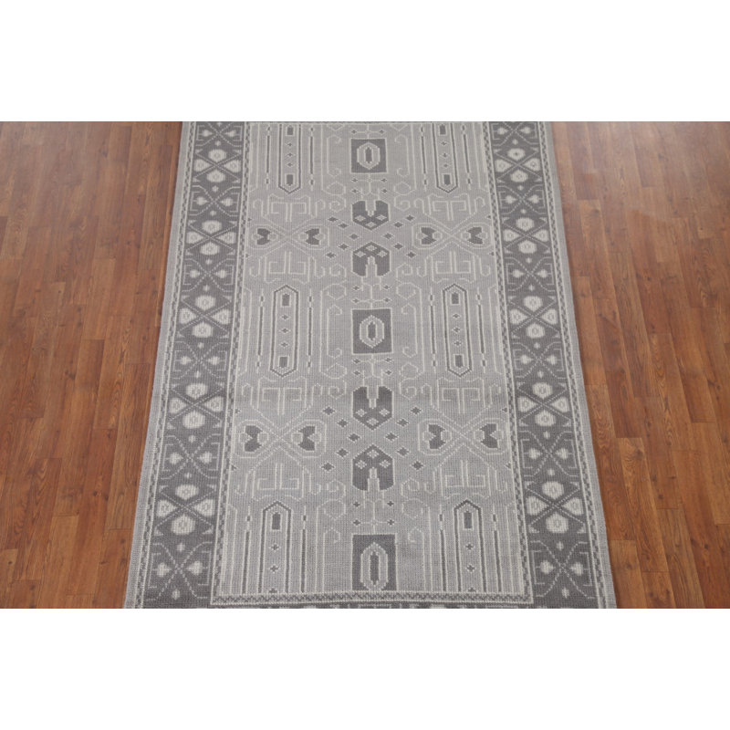 Tapis géométrique indien 5 x 8