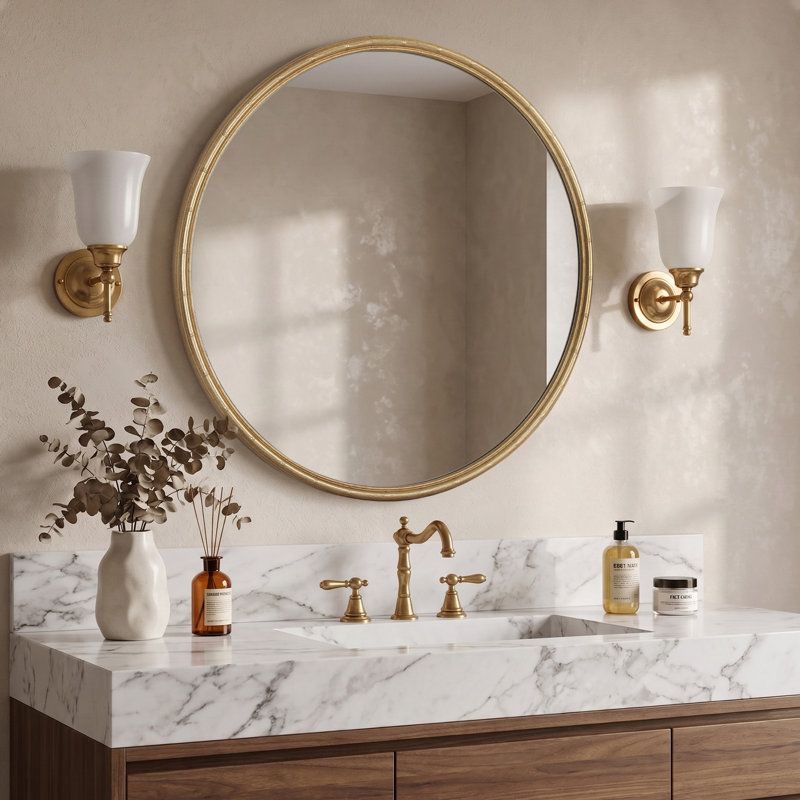 Miroir mural Bamboo, 36"