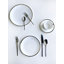 Ensemble de 2 assiettes 8 "Platinum Edge