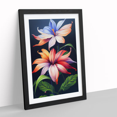 Otherworldly Flowers - Framed Print