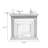 Black Manufactured Wood Freestanding Fireplace