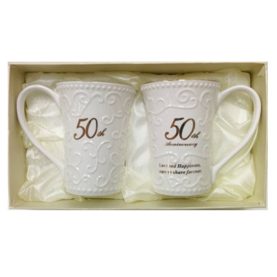 Ensemble de tasses à 50e fêtes