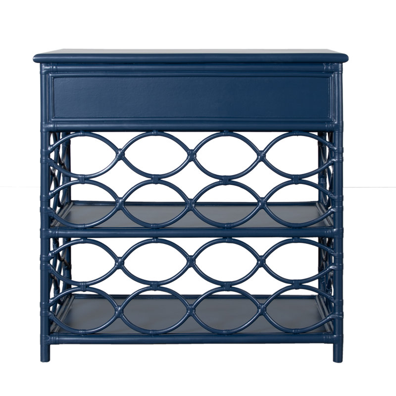 Manning End Table, Navy