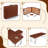 Adjustable Folding Spa Table-1506975074