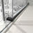 6076 Frameless One Fixed And One Shifted Shower Door, 70MM 304 Stainless Steel Large Pulleys With Adjustable Soft Closing Function,With Nano Easy Cleaning And Stick Explosion-Proof Menbrance-114019044