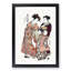 Courtesan Shiratama by Isoda Koryusai - Picture Frame Painting Print-55510378-55510376