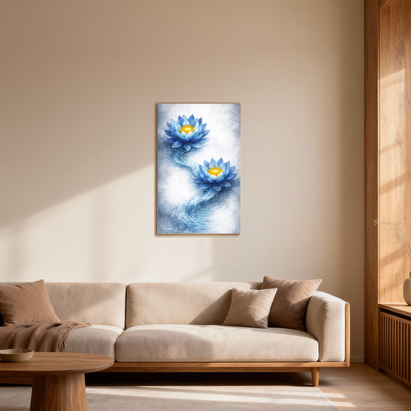 Plantes et fleurs fleurs de lotus bleues