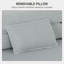 Lits en lin compacts et modernes, conception pliante portative pour le salon