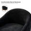 Fauteuil demi-tonneau moderne avec pieds en bois massif Berklie-1714433087