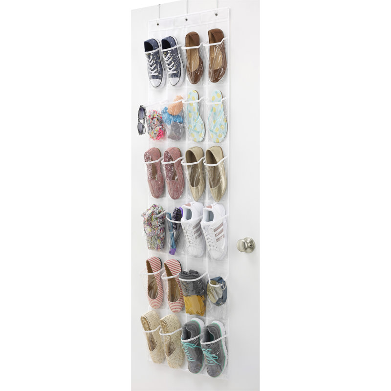12 Pair Overdoor Shoe Organizer