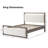 Juniper Solid Wood Boucle Bed-114509205-114509204