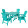 Arnone 4 - Person Patio Dining Set with Square Table