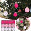 12 pièces de boules de Noël en velours, décorations d'arbre de Noël-1972589183