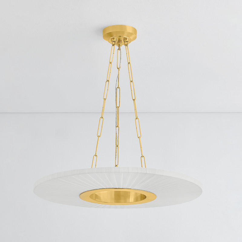 Prattsburgh 1 Light Chandelier, 3.5" H x 30" W x 30" D