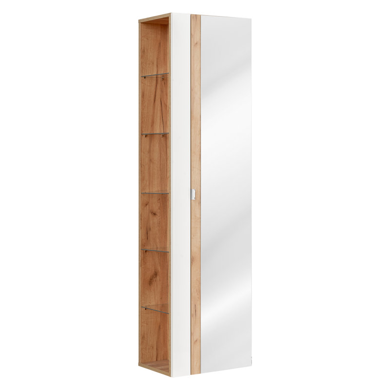 Elizabeth-Tazmin Linen Cabinet, White