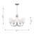 Miles Five Light Chandelier from Generation Lighting -116119507-116119505-116119504