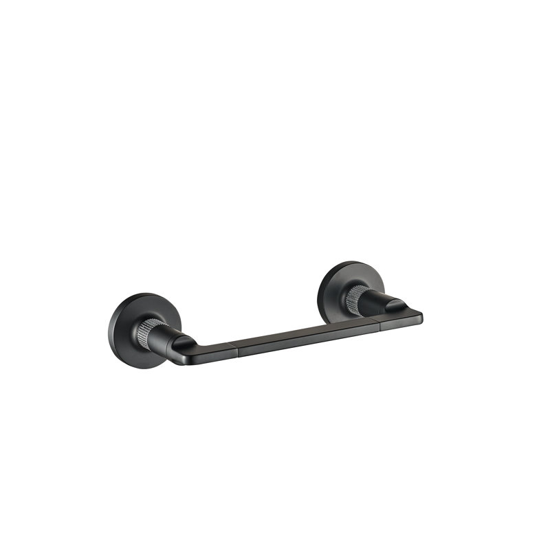 Blaze Pivot Toilet Paper Holder, Chrome/Matte Black