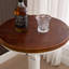 Table de bar à hauteur de comptoir avec repose-pieds en métal pour manger-1123180846
