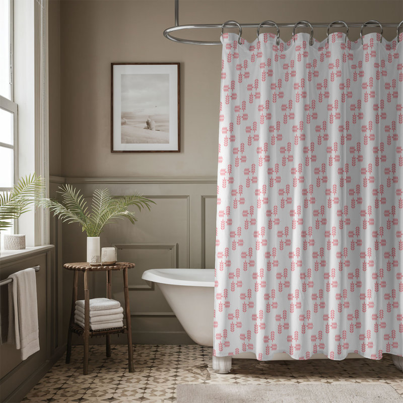 Aqua Patterns - Premium Shower Curtain, 74"H x 71"W