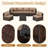 7-Piece 6-Person Symmetrical Outdoor Seating Group-1926184376-1929714830