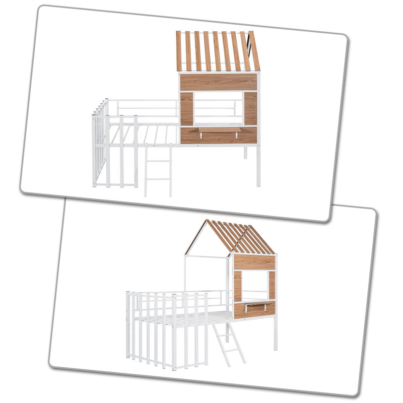 Lit Barnsmore, Blanc/brun
