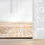 Kallie Abstract Spill Proof Machine Washable Area Rug-781813964