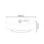 Table basse ronde pour le salon Minimalis-890461146