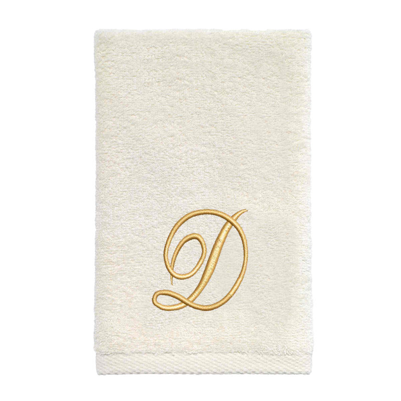 Winston Porter Zakaryan Fingertip Towel Letter D
